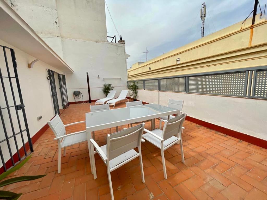 Apartmán Ti2 Duplex Con Terraza Privada, 120 Metros De La Catedral Sevilla Exteriér fotografie
