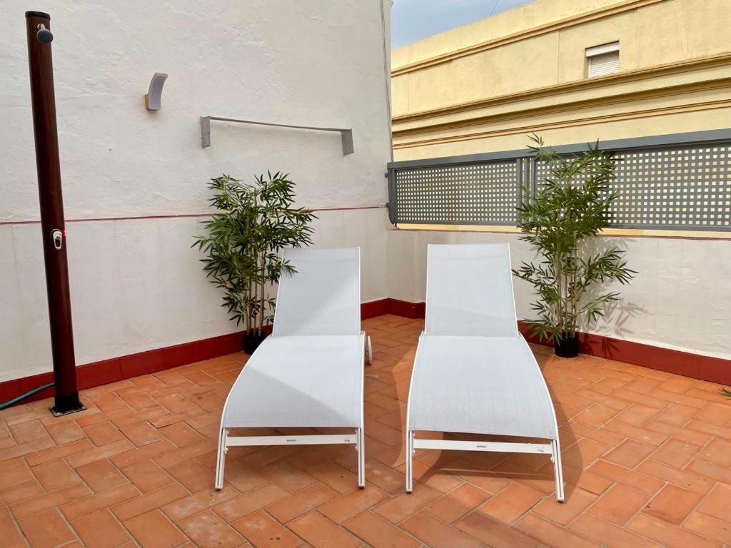 Apartmán Ti2 Duplex Con Terraza Privada, 120 Metros De La Catedral Sevilla Exteriér fotografie
